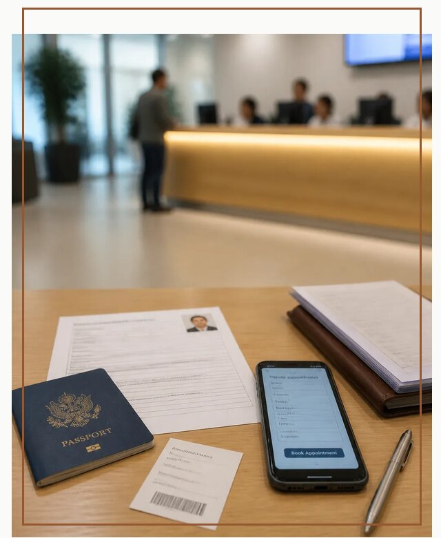 Запись в визовый центр в Ухте для подачи документов