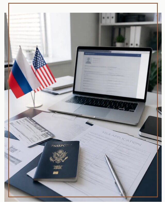 Оформление визы в США для туристов и бизнеса в Ухте