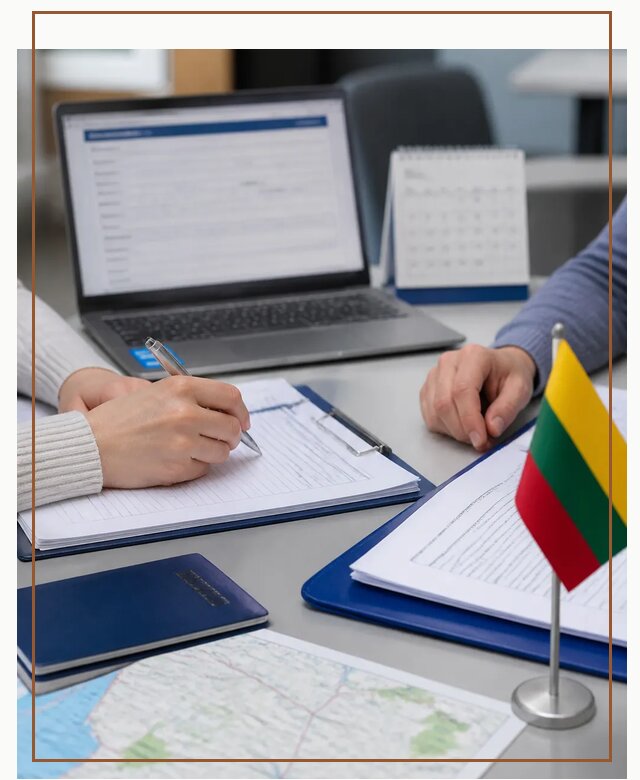 Профессиональное оформление визы в Литву для поездки в Ухте