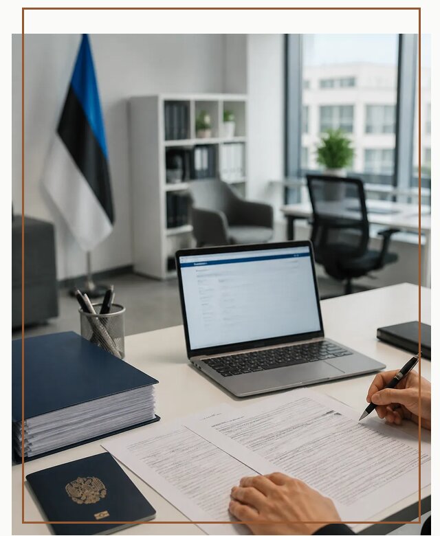 Оформление ВНЖ в Эстонии для переезда и легального проживания в Ухте