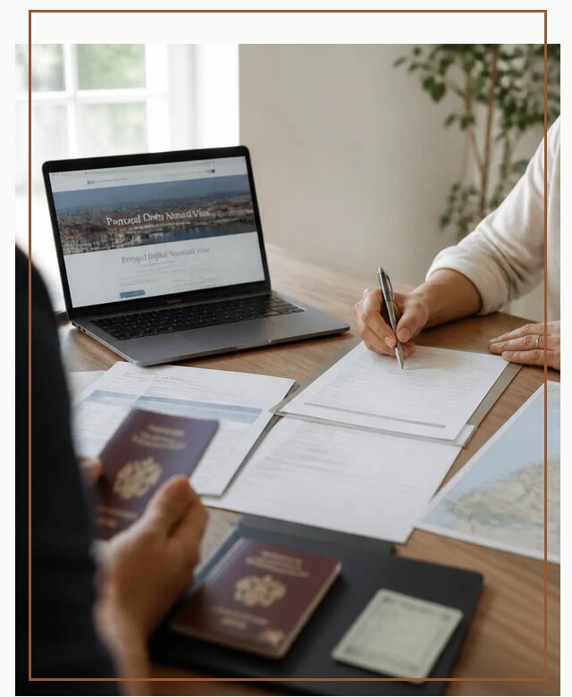 Оформление Digital Nomad и ВНЖ Португалии в Ухте
